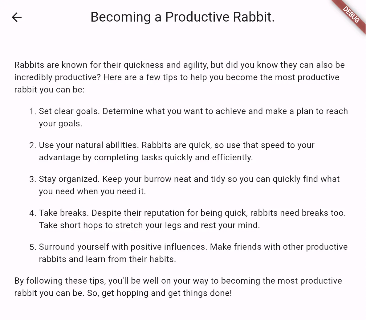 Navigating to the blog single page